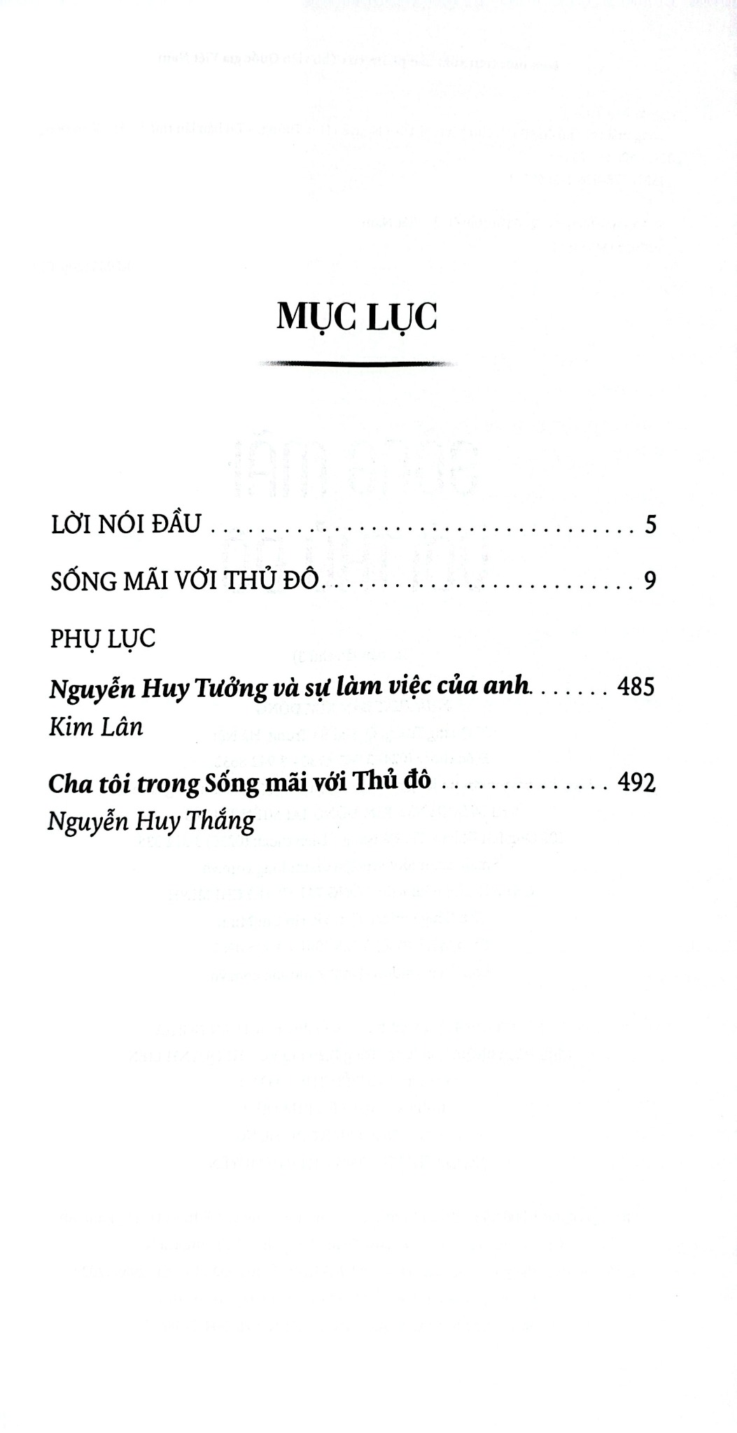 Sống Mãi Với Thủ Đô - Nguyễn Huy Tưởng