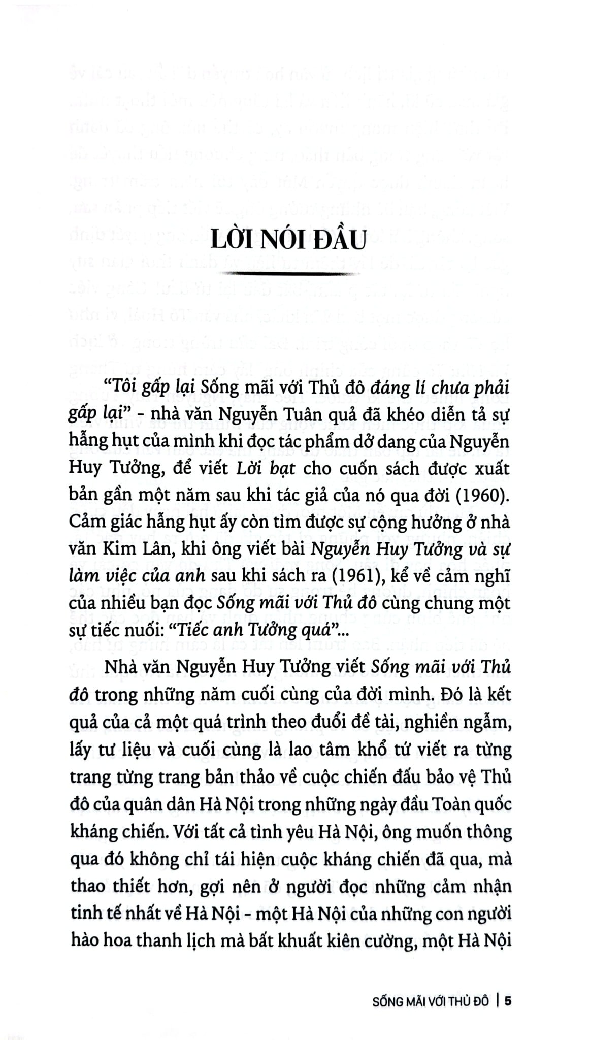 Sống Mãi Với Thủ Đô - Nguyễn Huy Tưởng