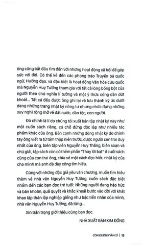  Con Đường Văn Sĩ - Nguyễn Huy Tưởng 