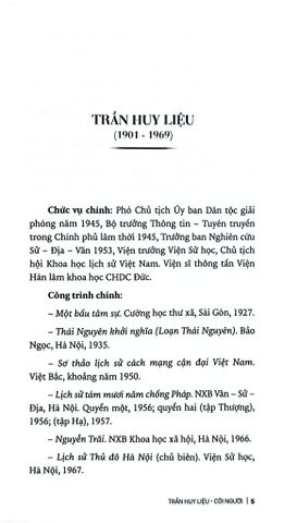  Trần Huy Liệu - Cõi Người - 
Trần Chiến 