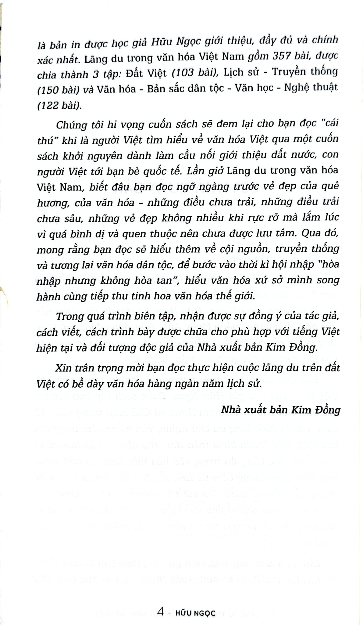 Lãng Du Trong Văn Hóa Việt Nam - Tập 1 - Đất Việt - Hữu Ngọc