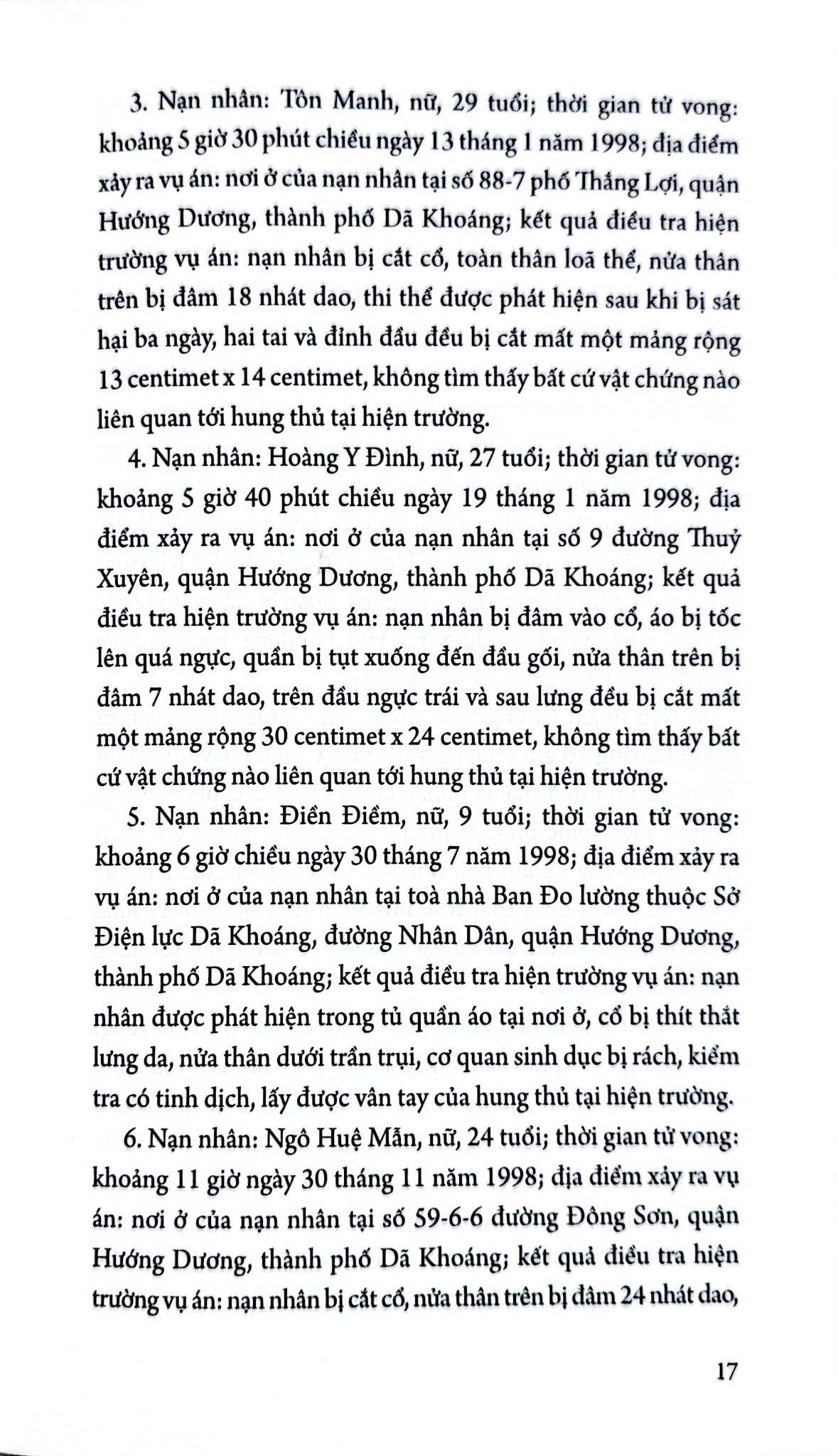 Hồ Sơ Tâm Lí Tội Phạm - Tập 3 - Cương Tuyết Ấn