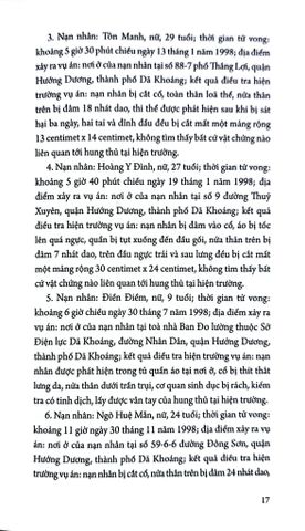  Hồ Sơ Tâm Lí Tội Phạm - Tập 3 - Cương Tuyết Ấn 