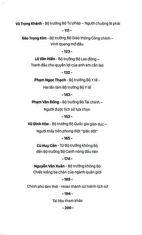  Chân Dung 15 Vị Bộ Trưởng Chính Phủ Lâm Thời Nước Việt Nam Dân Chủ Cộng Hòa (8.1945) - Kiều Mai Sơn 