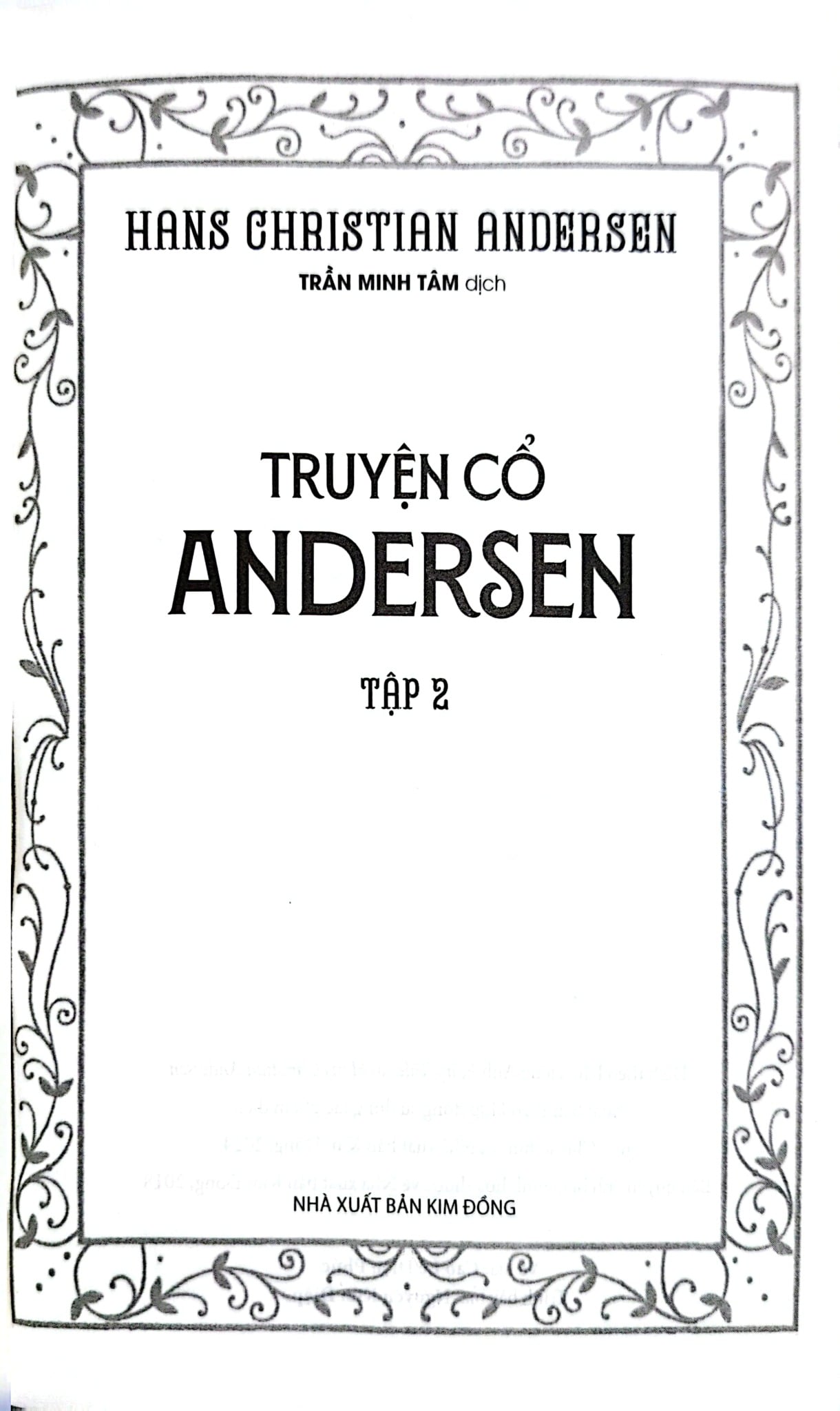 Truyện Cổ Andersen - Tập 2 -   Hans Christian Andersen