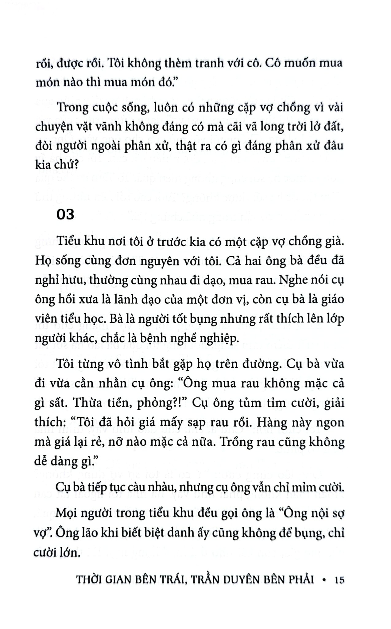 Thời Gian Bên Trái Trần Duyên Bên Phải - Tô Tâm