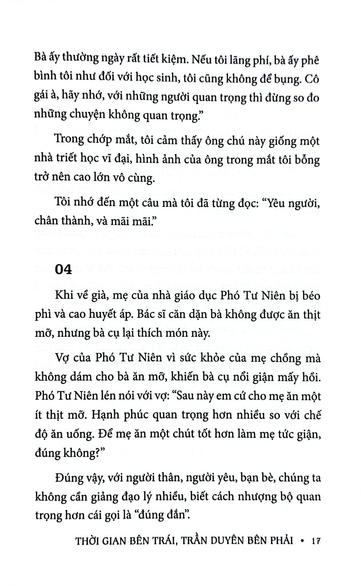 Thời Gian Bên Trái Trần Duyên Bên Phải - Tô Tâm