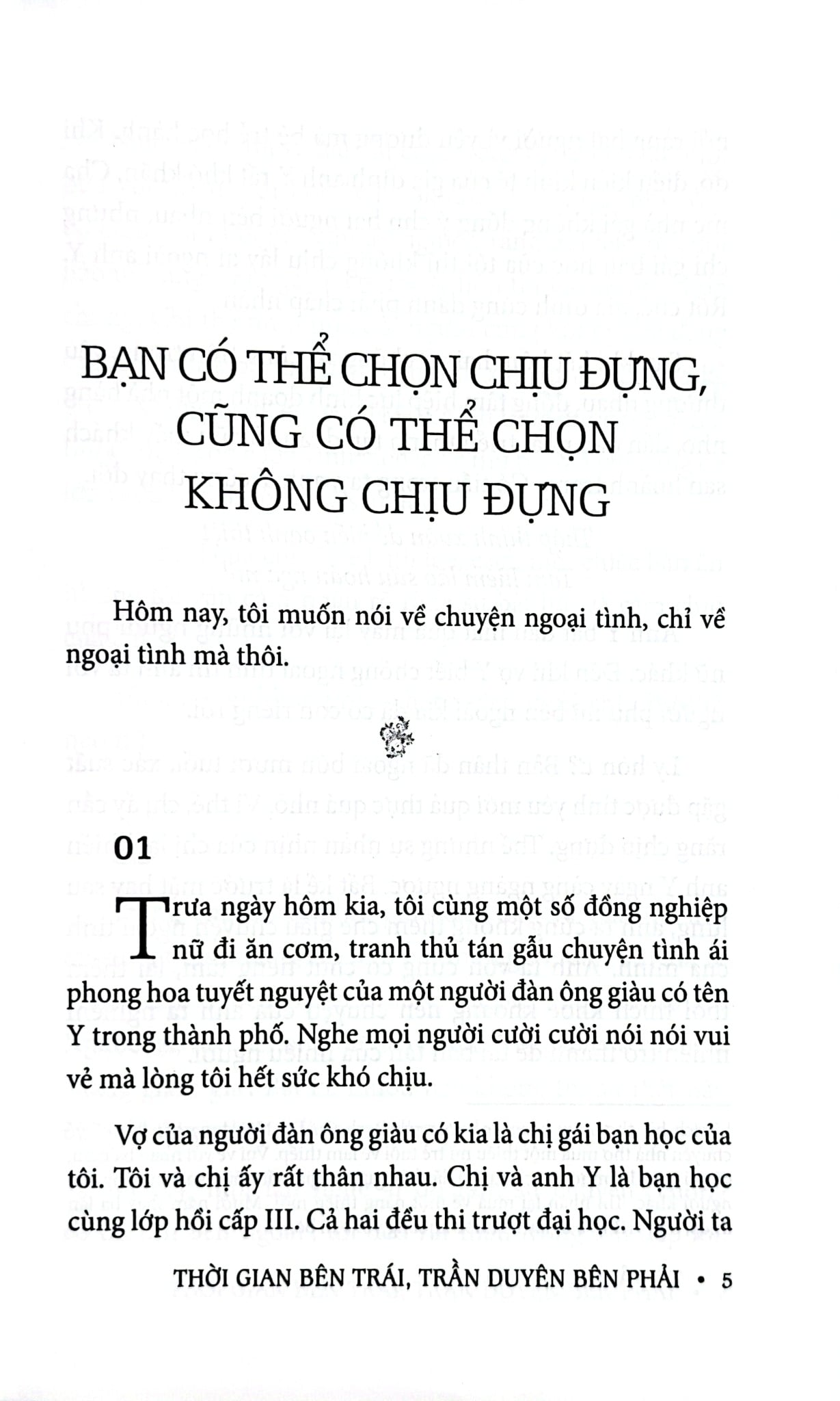 Thời Gian Bên Trái Trần Duyên Bên Phải - Tô Tâm