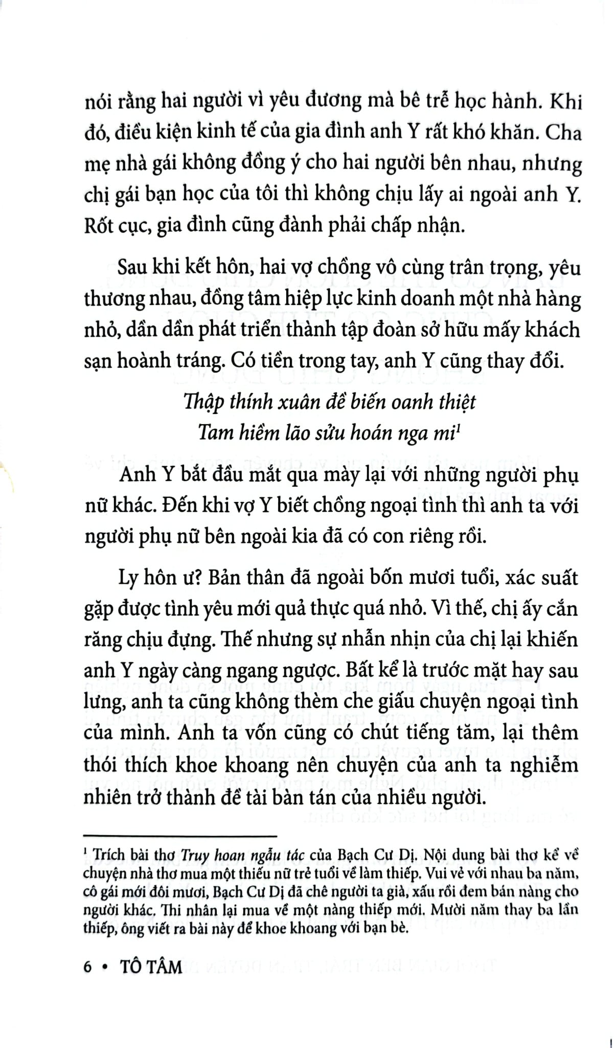 Thời Gian Bên Trái Trần Duyên Bên Phải - Tô Tâm