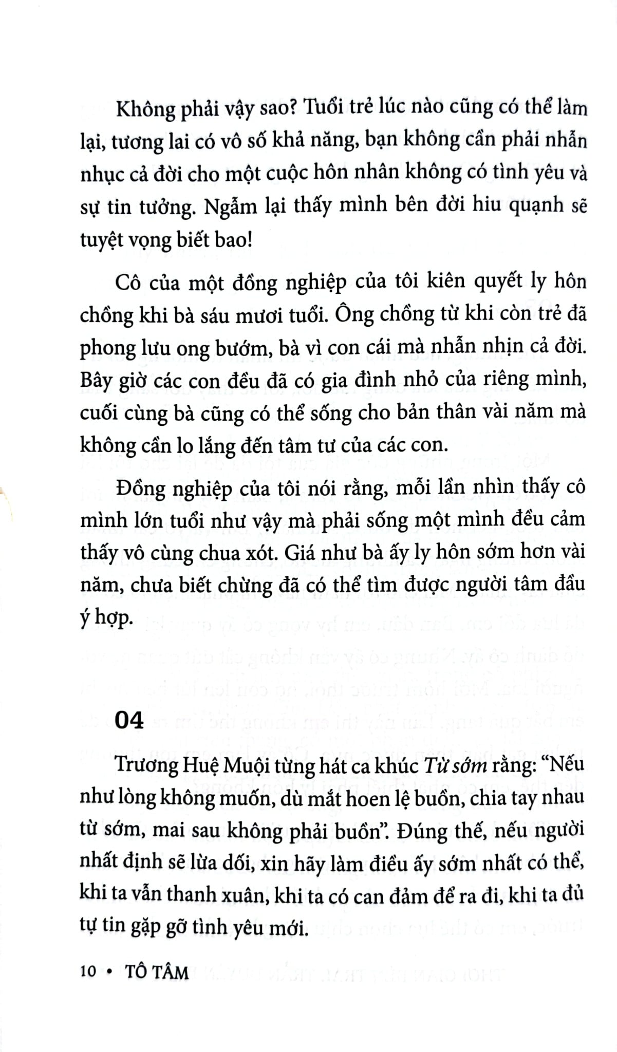 Thời Gian Bên Trái Trần Duyên Bên Phải - Tô Tâm