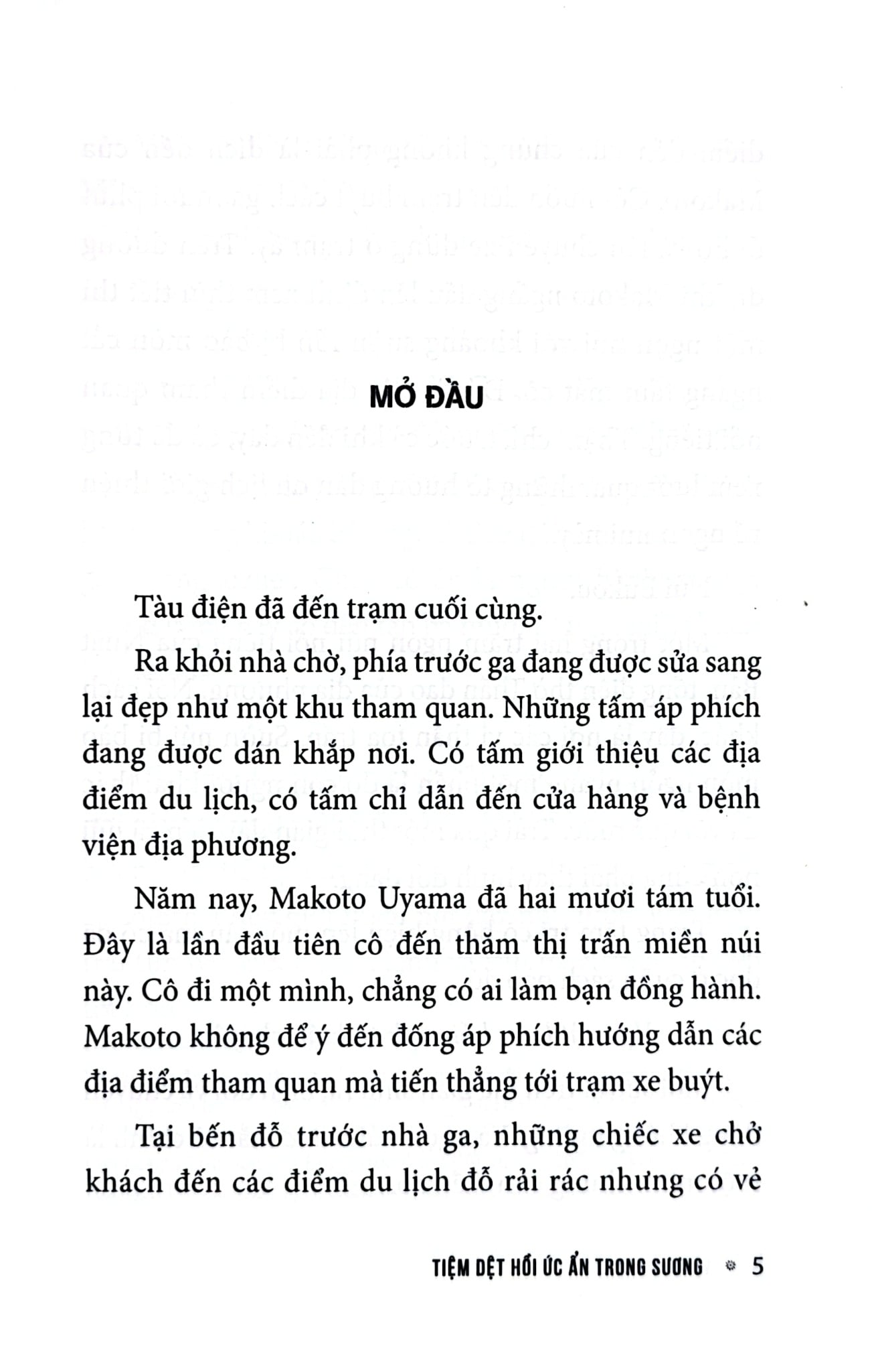 Tiệm Dệt Hồi Ức Ẩn Trong Sương - Yuta Takahashi