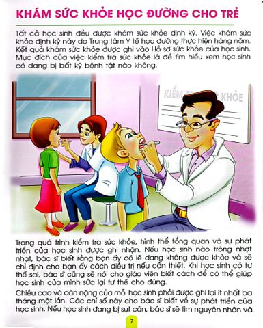  Combo 6 Cuốn Kiến Thức Và Kỹ Năng Dành Cho Học Sinh ( Chăm Sóc Sức Khỏe + Sức Khỏe Và Bệnh Thường Gặp + Những Việc Cần Làm + Giữ Gìn Vệ Sinh + Thể Dục, Vui Chơi, Nghỉ Ngơi, Ăn Uống + An Toàn Ở Nhà, Ra Đường, Trong Trường ) 