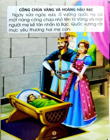  Combo 3 Cuốn Những Câu Chuyện Nổi Tiếng Thế Giới ( Công Chúa Vàng Và Hoàng Hậu Bạc + Công Chúa Và Hoàng Tử Rồng Xanh + Công Chúa Và Chim Vàng ) 