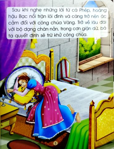 Combo 3 Cuốn Những Câu Chuyện Nổi Tiếng Thế Giới ( Công Chúa Vàng Và Hoàng Hậu Bạc + Công Chúa Và Hoàng Tử Rồng Xanh + Công Chúa Và Chim Vàng ) 