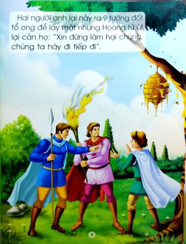  Combo 3 Cuốn Những Câu Chuyện Nổi Tiếng Thế Giới ( Hoàng Tử Và Công Chúa Mật Ong + Hoàng Tử Và Chuông Thần + Hoàng Tử Cua Vàng ) 