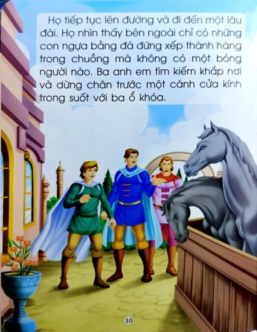  Combo 3 Cuốn Những Câu Chuyện Nổi Tiếng Thế Giới ( Hoàng Tử Và Công Chúa Mật Ong + Hoàng Tử Và Chuông Thần + Hoàng Tử Cua Vàng ) 