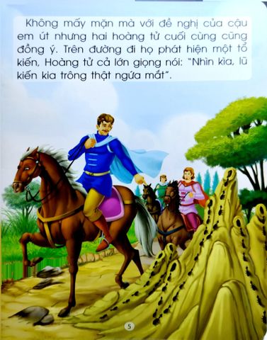  Combo 3 Cuốn Những Câu Chuyện Nổi Tiếng Thế Giới ( Hoàng Tử Và Công Chúa Mật Ong + Hoàng Tử Và Chuông Thần + Hoàng Tử Cua Vàng ) 
