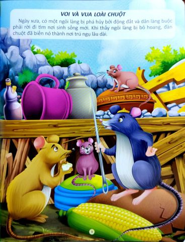  Combo 3 Cuốn Những Câu Chuyện Đạo Đức Đặc Sắc ( Vẹt Và Chuột + Thiên Nga Thông Thái + Chim Và Khỉ ) 