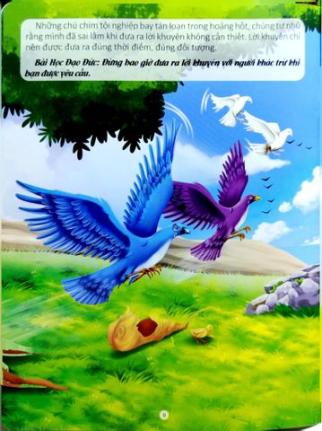  Combo 3 Cuốn Những Câu Chuyện Đạo Đức Đặc Sắc ( Vẹt Và Chuột + Thiên Nga Thông Thái + Chim Và Khỉ ) 