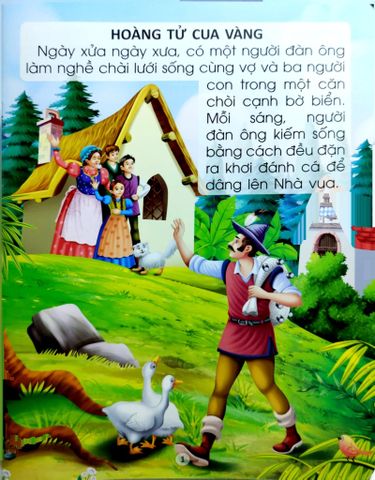  Combo 3 Cuốn Những Câu Chuyện Nổi Tiếng Thế Giới ( Hoàng Tử Và Công Chúa Mật Ong + Hoàng Tử Và Chuông Thần + Hoàng Tử Cua Vàng ) 