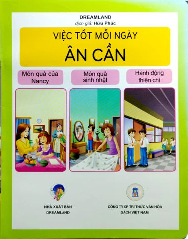  Combo 9 Cuốn Việc Tốt Mỗi Ngày ( Ân Cần + Chân Thành + Hãy Là Chính Mình + Kiên Trì + Lịch Sự + Rộng Lượng + Thận Trọng + Triu Mến + Tinh Thần Thể Thao ) 