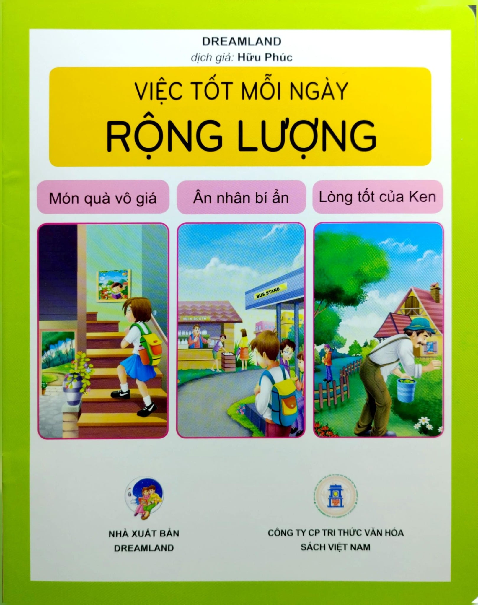 Combo 9 Cuốn Việc Tốt Mỗi Ngày ( Ân Cần + Chân Thành + Hãy Là Chính Mình + Kiên Trì + Lịch Sự + Rộng Lượng + Thận Trọng + Triu Mến + Tinh Thần Thể Thao )