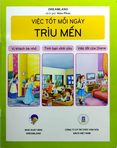  Combo 9 Cuốn Việc Tốt Mỗi Ngày ( Ân Cần + Chân Thành + Hãy Là Chính Mình + Kiên Trì + Lịch Sự + Rộng Lượng + Thận Trọng + Triu Mến + Tinh Thần Thể Thao ) 