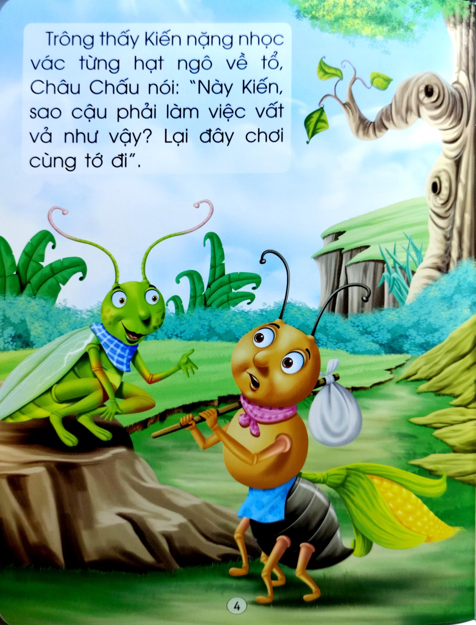 Những Câu Chuyện Nổi Tiếng Thế Giới - Kiến Chăm Chỉ Và Châu Chấu Ham Chơi - Dreamland