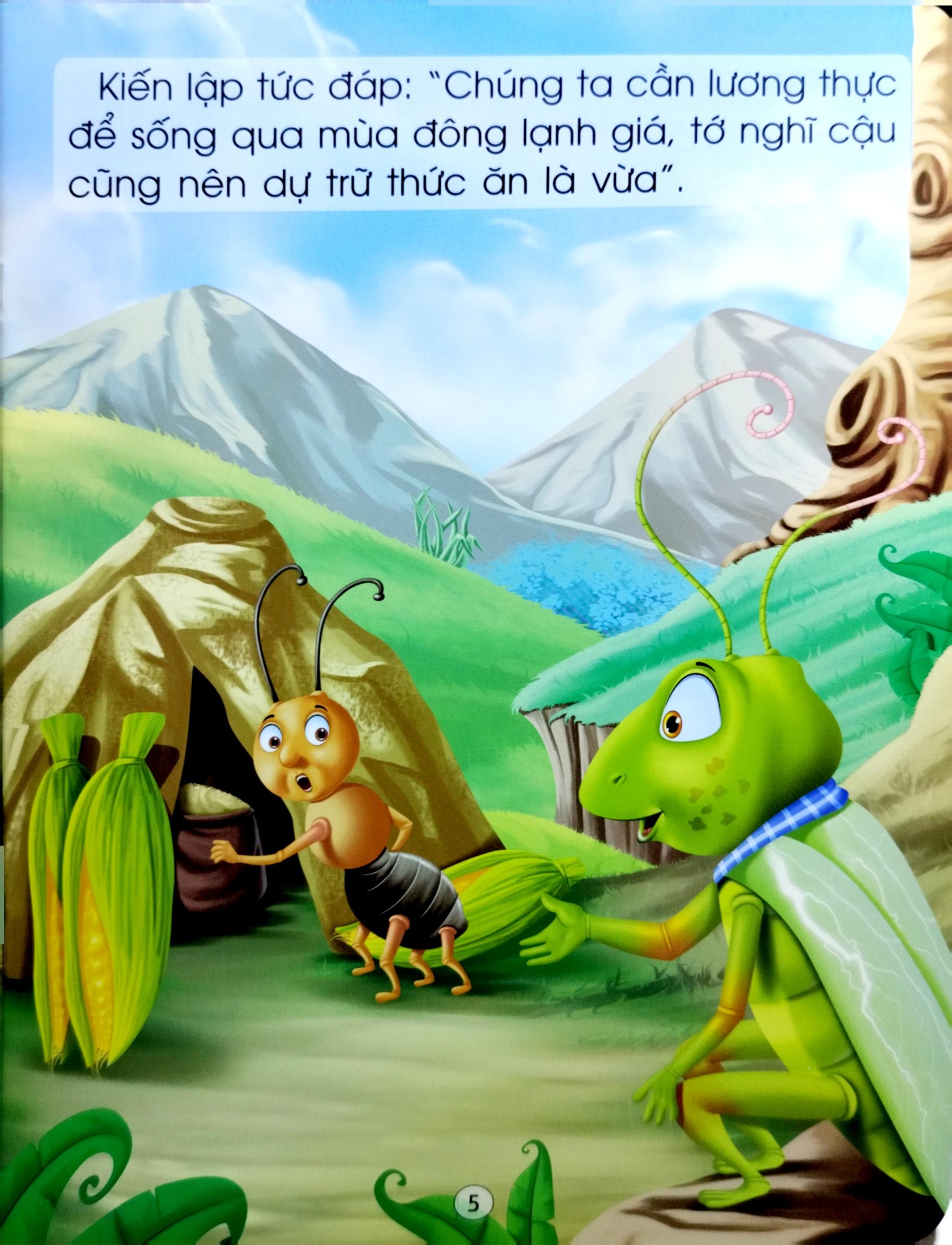 Những Câu Chuyện Nổi Tiếng Thế Giới - Kiến Chăm Chỉ Và Châu Chấu Ham Chơi - Dreamland