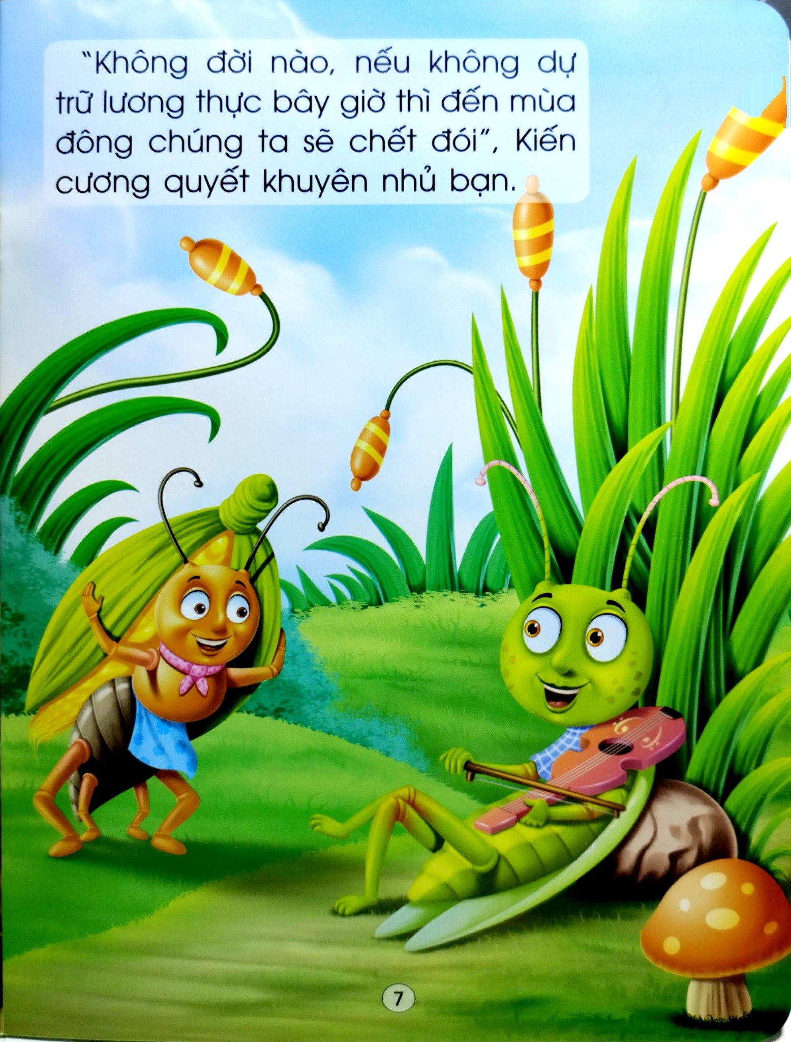 Những Câu Chuyện Nổi Tiếng Thế Giới - Kiến Chăm Chỉ Và Châu Chấu Ham Chơi - Dreamland