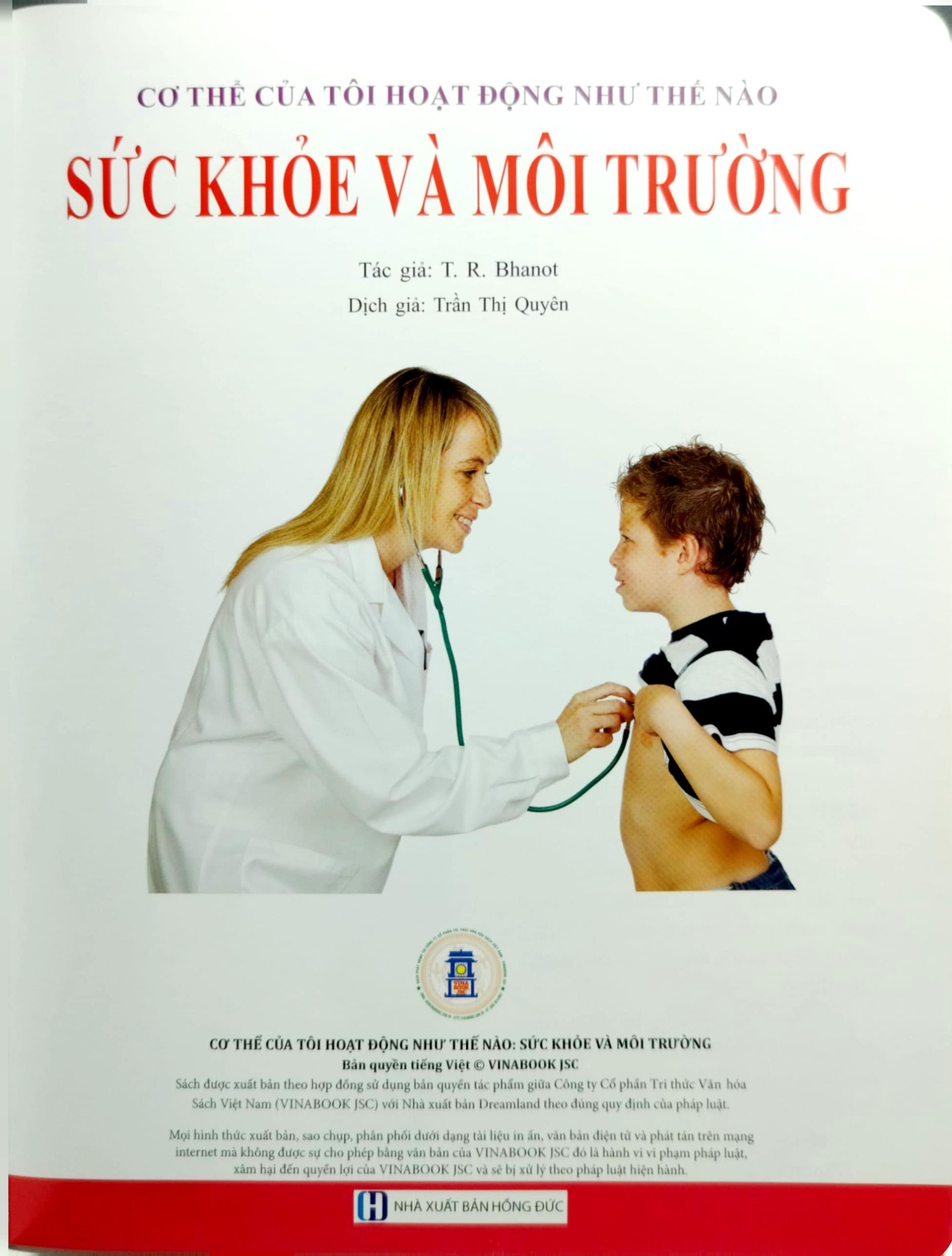 Cơ Thể Của Tôi Hoạt Động Như Thế Nào Sức Khỏe Và Môi Trường - T.R.Bhanot