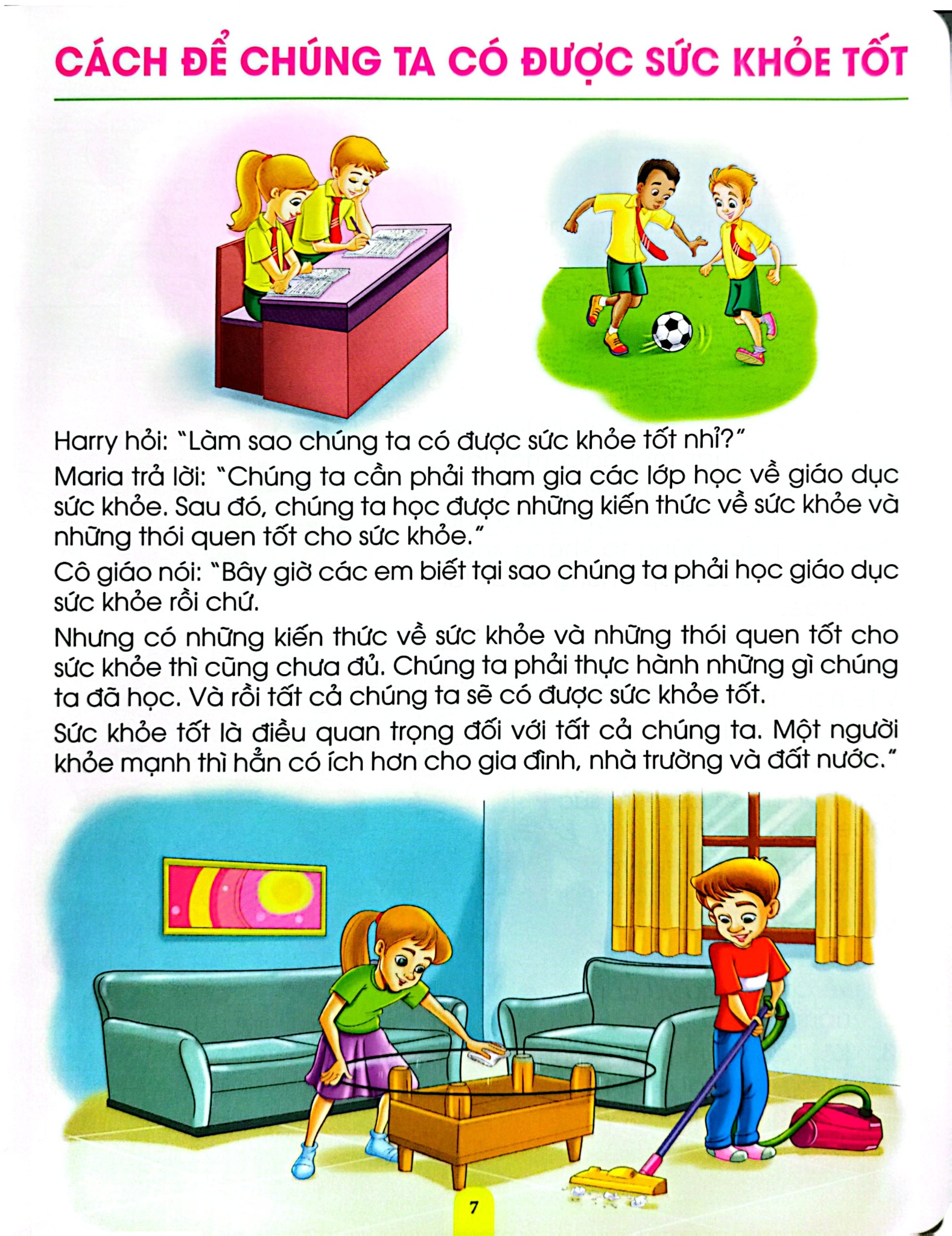 Combo 6 Cuốn Kiến Thức Và Kỹ Năng Dành Cho Học Sinh ( Chăm Sóc Sức Khỏe + Sức Khỏe Và Bệnh Thường Gặp + Những Việc Cần Làm + Giữ Gìn Vệ Sinh + Thể Dục, Vui Chơi, Nghỉ Ngơi, Ăn Uống + An Toàn Ở Nhà, Ra Đường, Trong Trường )