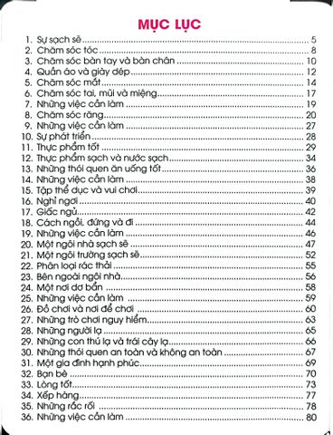  Combo 6 Cuốn Kiến Thức Và Kỹ Năng Dành Cho Học Sinh ( Chăm Sóc Sức Khỏe + Sức Khỏe Và Bệnh Thường Gặp + Những Việc Cần Làm + Giữ Gìn Vệ Sinh + Thể Dục, Vui Chơi, Nghỉ Ngơi, Ăn Uống + An Toàn Ở Nhà, Ra Đường, Trong Trường ) 