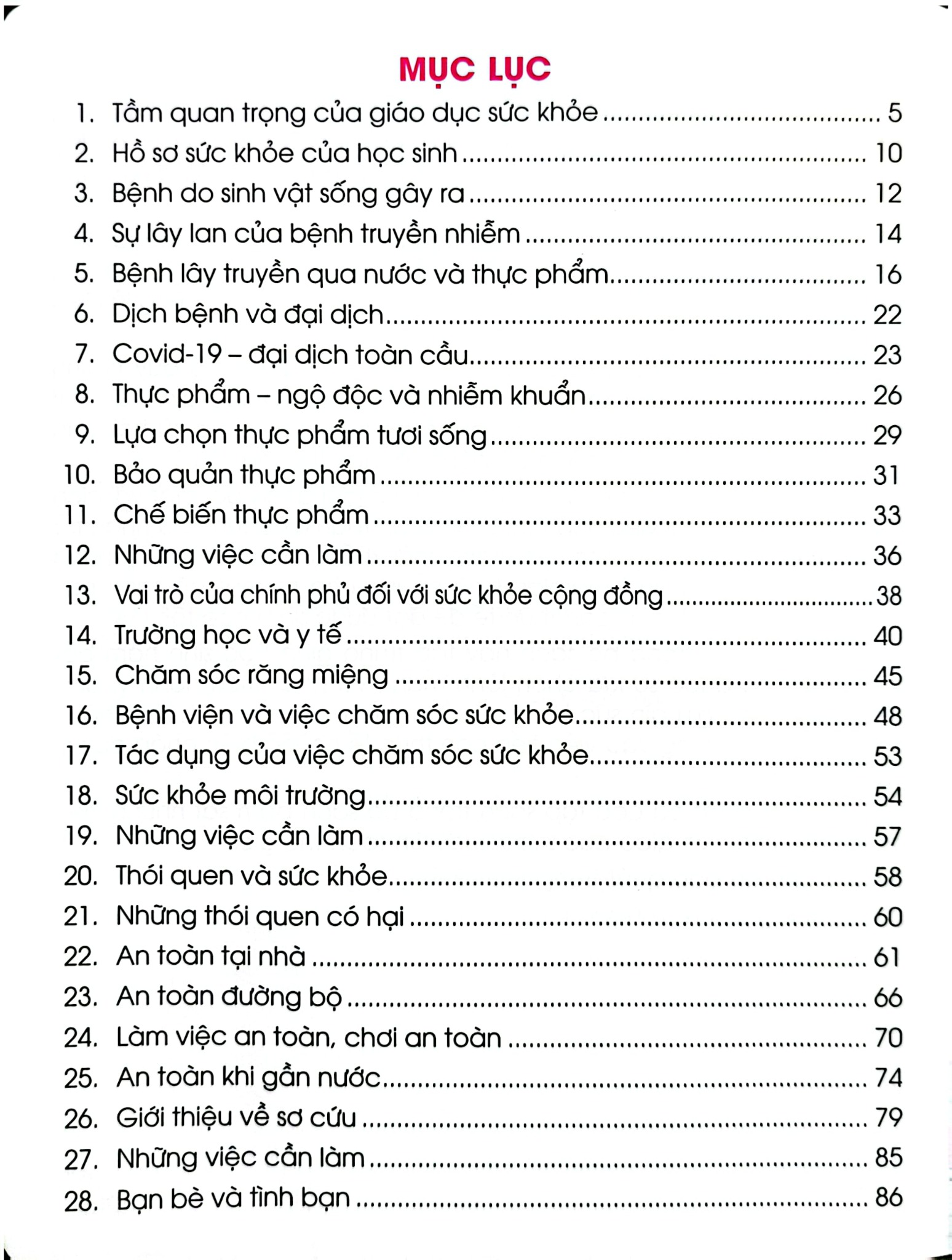 Combo 6 Cuốn Kiến Thức Và Kỹ Năng Dành Cho Học Sinh ( Chăm Sóc Sức Khỏe + Sức Khỏe Và Bệnh Thường Gặp + Những Việc Cần Làm + Giữ Gìn Vệ Sinh + Thể Dục, Vui Chơi, Nghỉ Ngơi, Ăn Uống + An Toàn Ở Nhà, Ra Đường, Trong Trường )