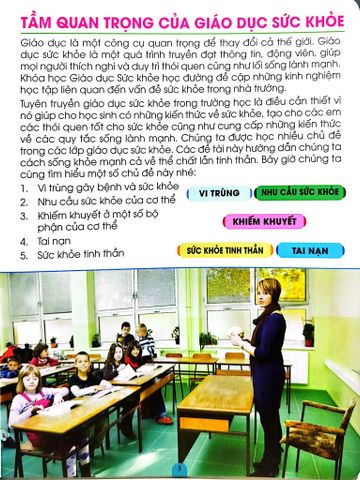  Combo 6 Cuốn Kiến Thức Và Kỹ Năng Dành Cho Học Sinh ( Chăm Sóc Sức Khỏe + Sức Khỏe Và Bệnh Thường Gặp + Những Việc Cần Làm + Giữ Gìn Vệ Sinh + Thể Dục, Vui Chơi, Nghỉ Ngơi, Ăn Uống + An Toàn Ở Nhà, Ra Đường, Trong Trường ) 