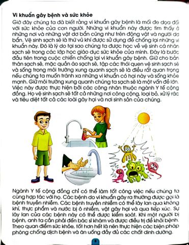  Combo 6 Cuốn Kiến Thức Và Kỹ Năng Dành Cho Học Sinh ( Chăm Sóc Sức Khỏe + Sức Khỏe Và Bệnh Thường Gặp + Những Việc Cần Làm + Giữ Gìn Vệ Sinh + Thể Dục, Vui Chơi, Nghỉ Ngơi, Ăn Uống + An Toàn Ở Nhà, Ra Đường, Trong Trường ) 