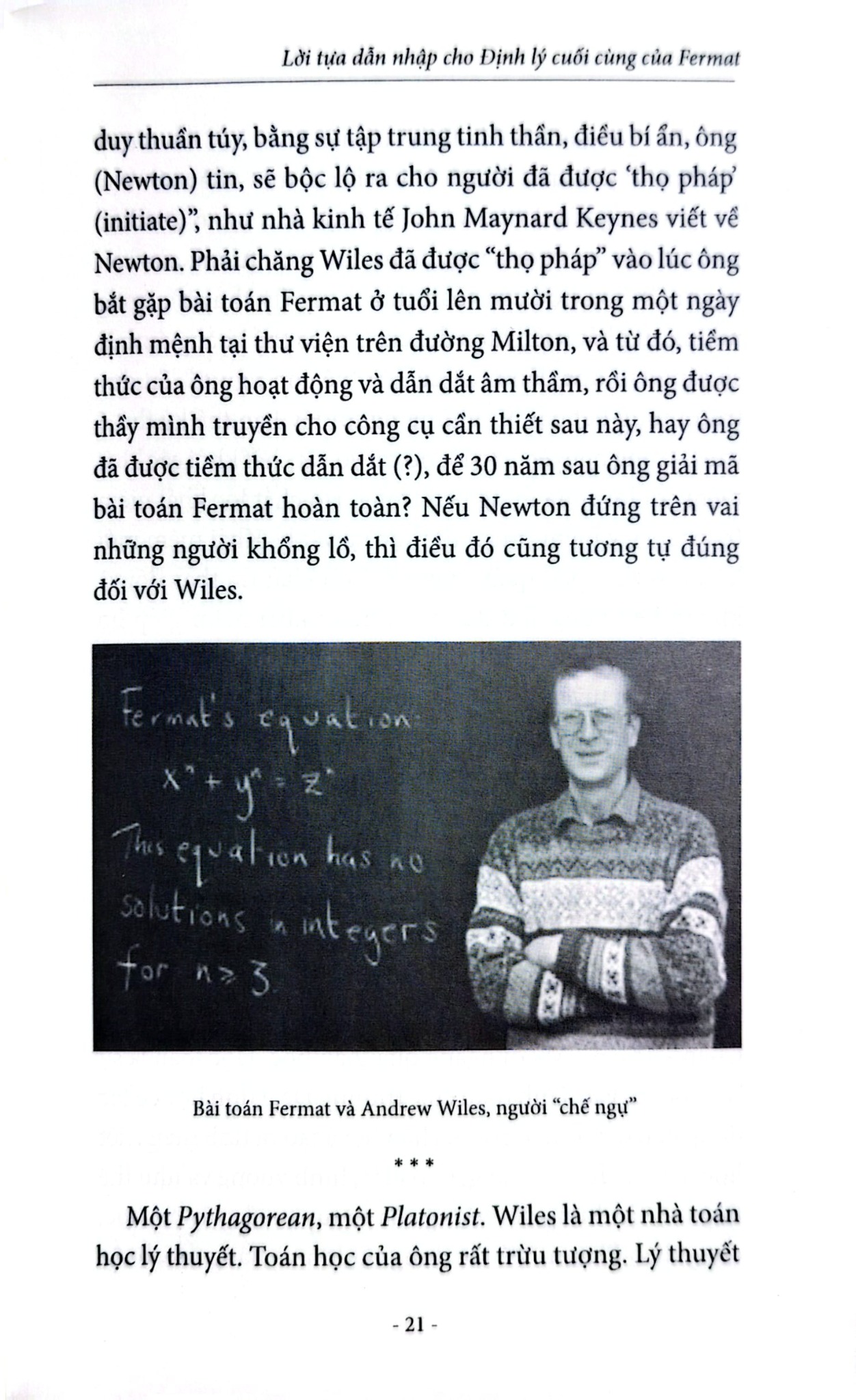 Định Lý Cuối Cùng Của Fermat - Lê Quang Ánh