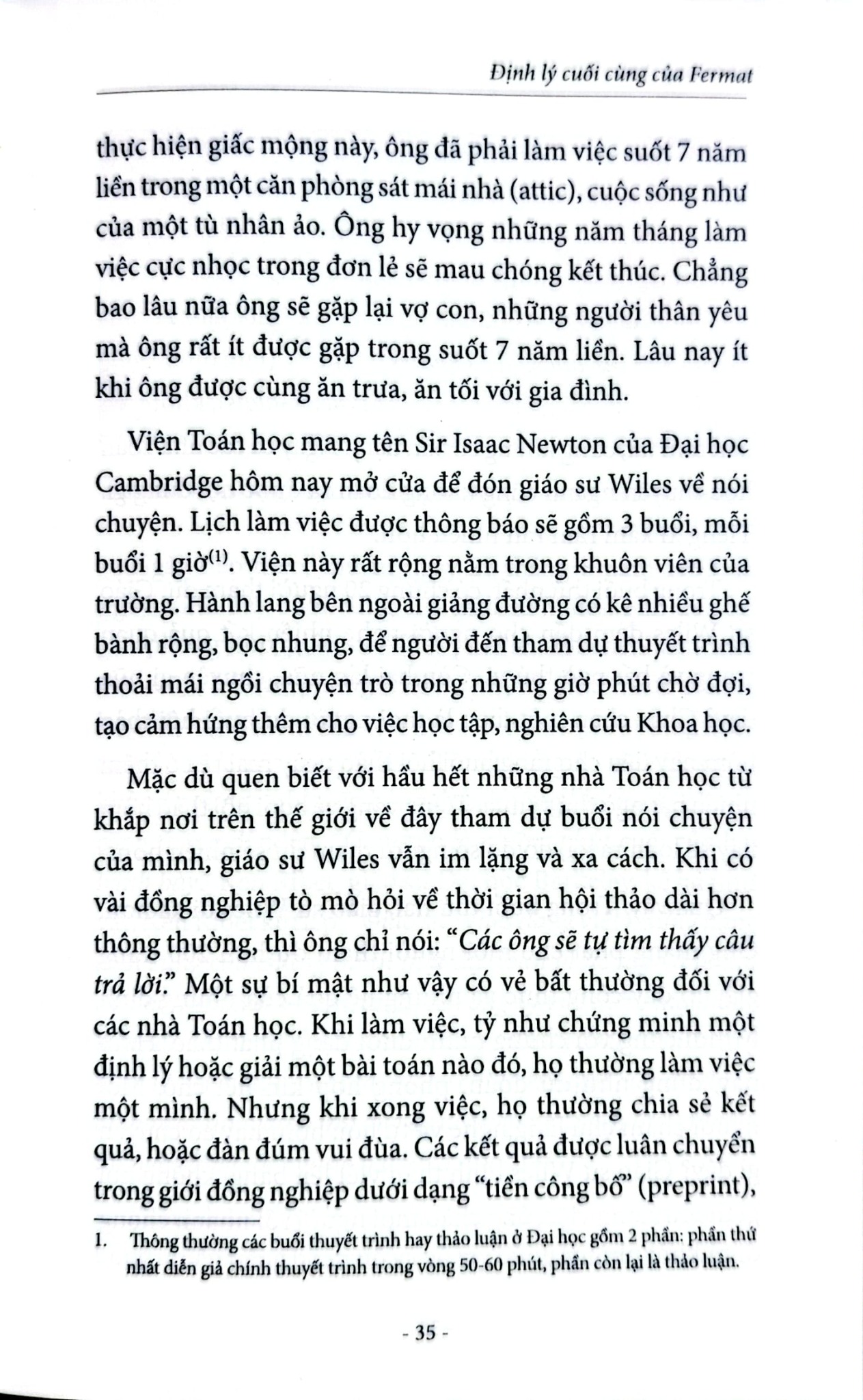 Định Lý Cuối Cùng Của Fermat - Lê Quang Ánh