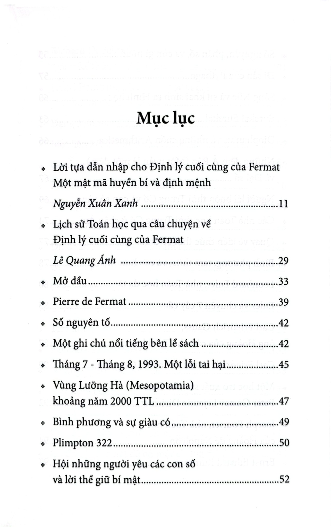Định Lý Cuối Cùng Của Fermat - Lê Quang Ánh