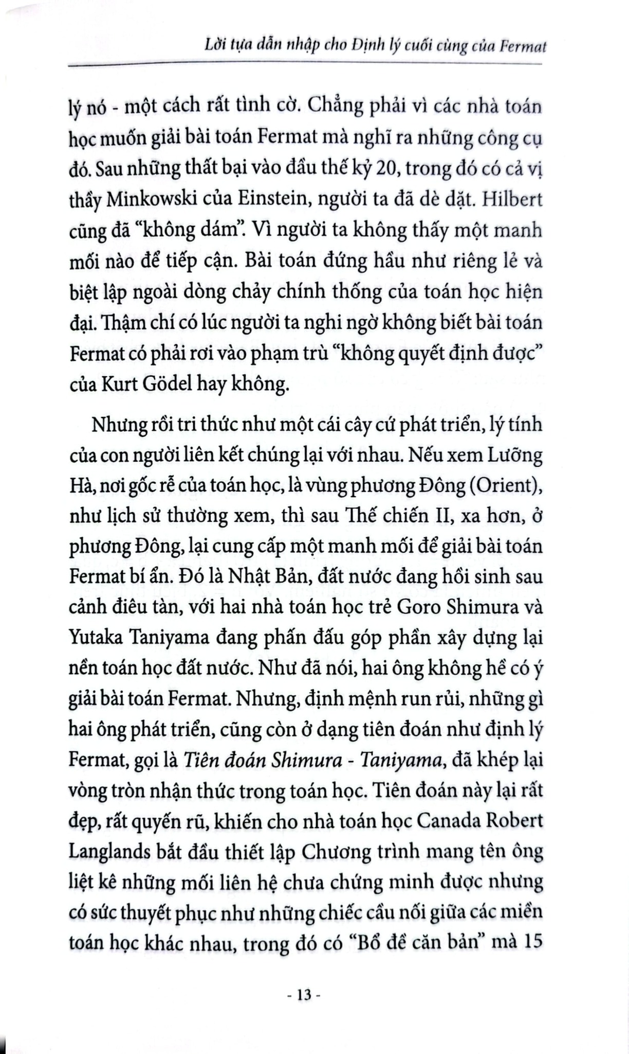 Định Lý Cuối Cùng Của Fermat - Lê Quang Ánh