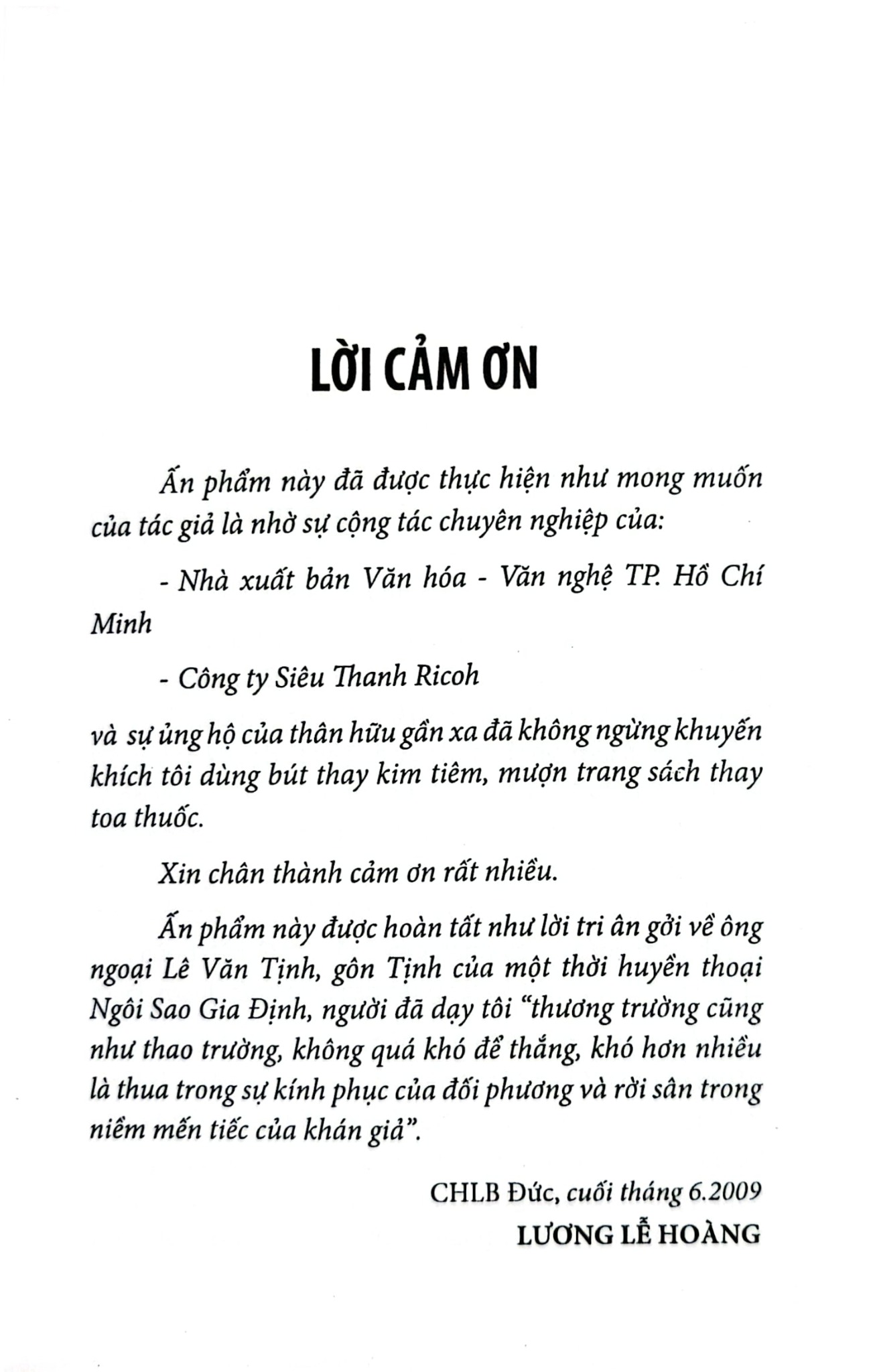 Ngọn Đèn Trước Gió  - BS. Lương Lễ Hoàng