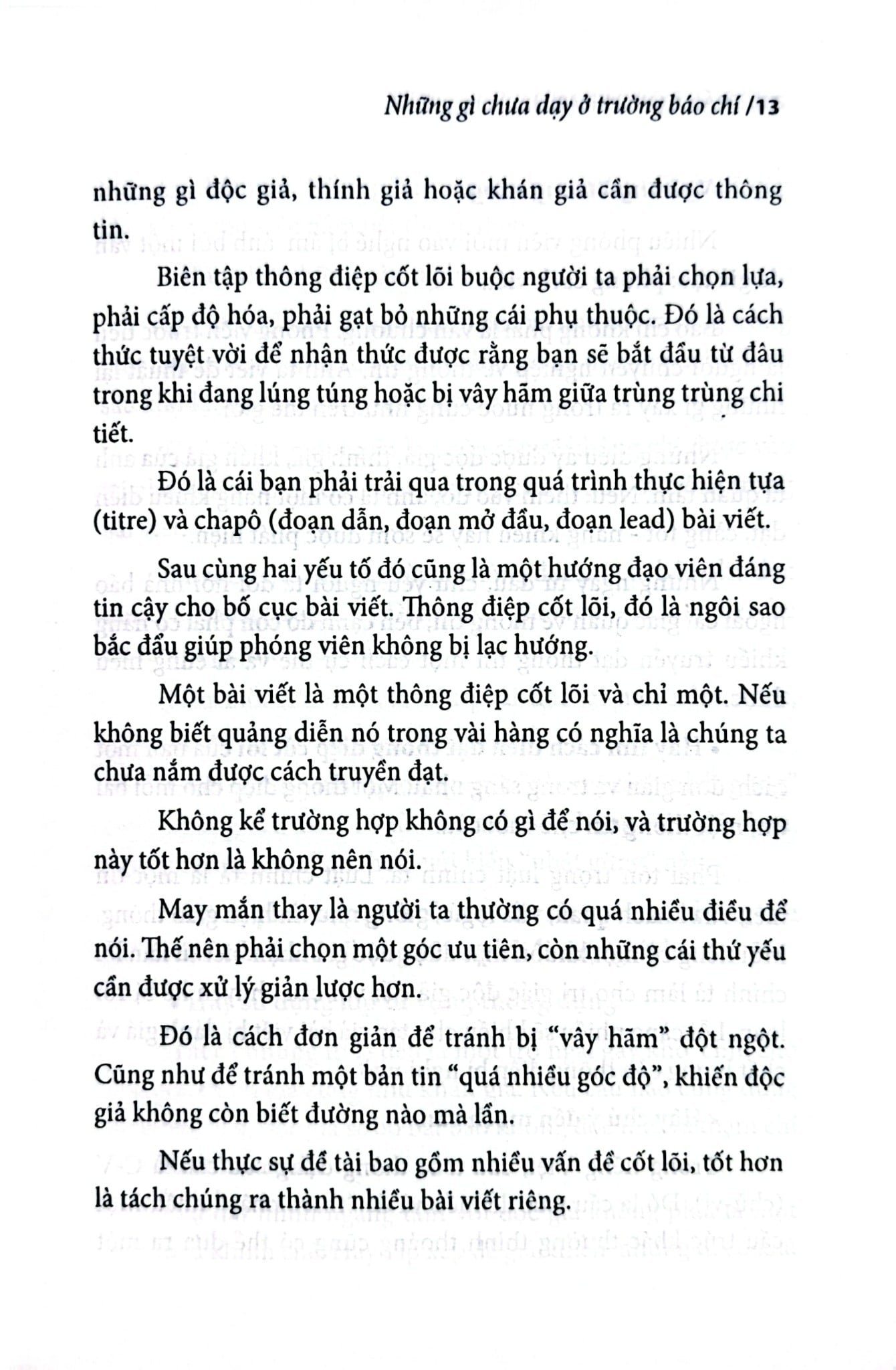 Những Gì Chưa Dạy Ở Trường Báo Chí - Trần Công Khanh