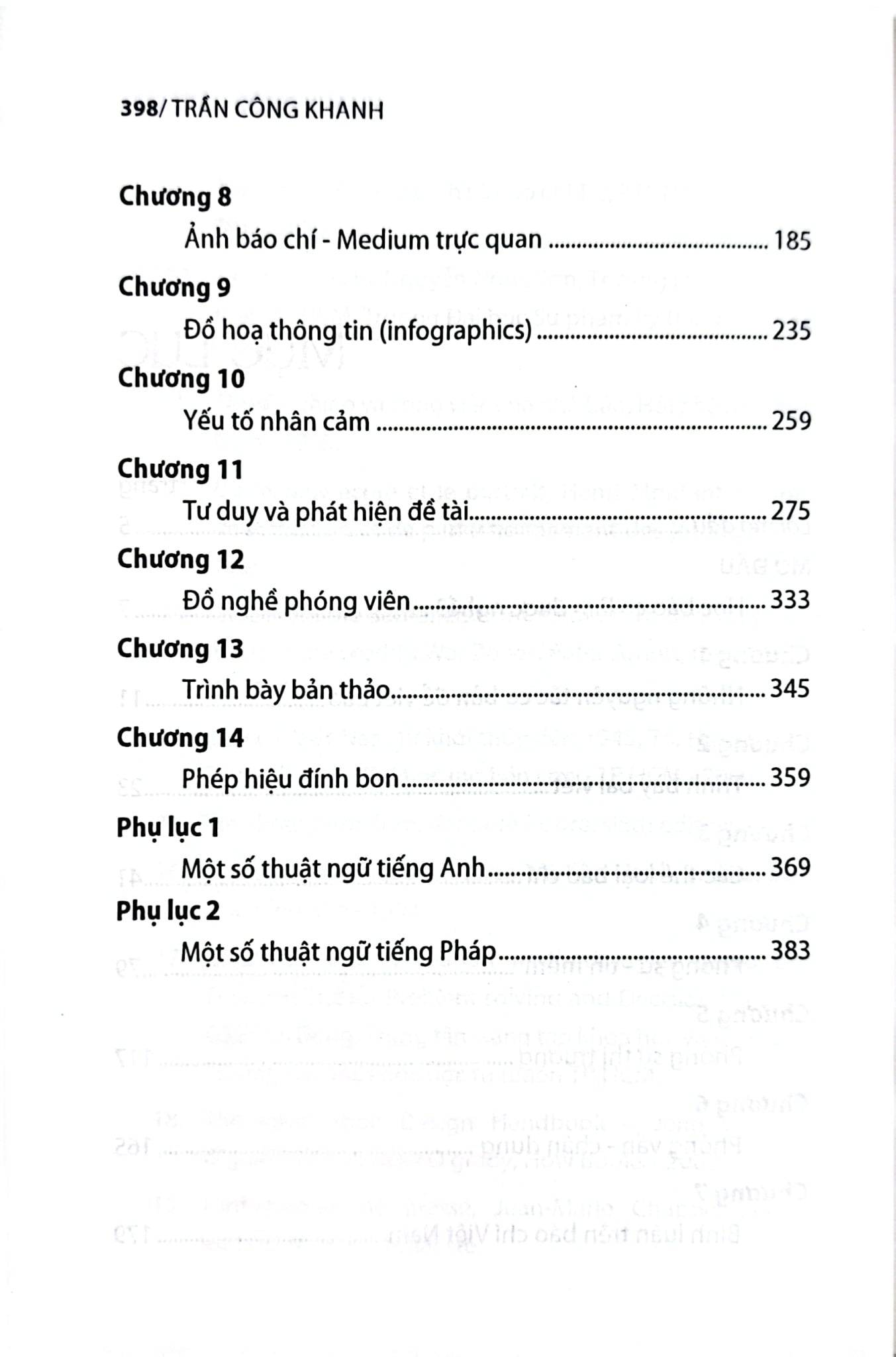 Những Gì Chưa Dạy Ở Trường Báo Chí - Trần Công Khanh