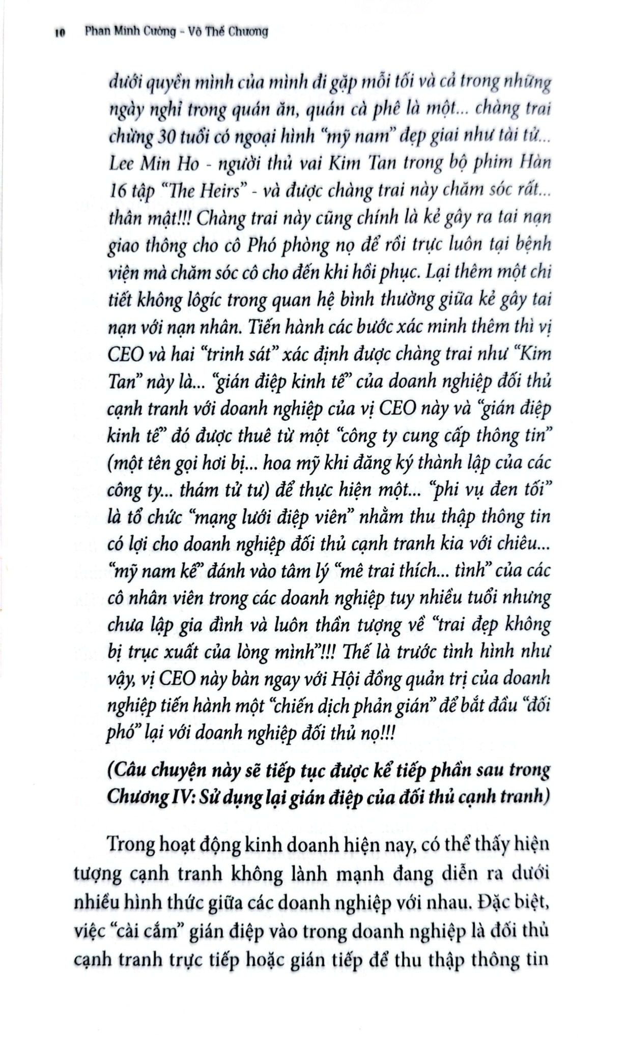 Sổ Tay Ceo - Phòng Chống Gián Điệp - Phan Minh Cường - Võ Thế Chương