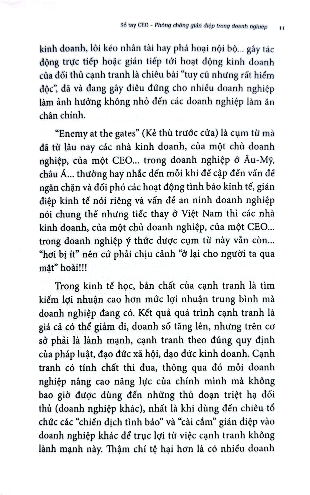 Sổ Tay Ceo - Phòng Chống Gián Điệp - Phan Minh Cường - Võ Thế Chương