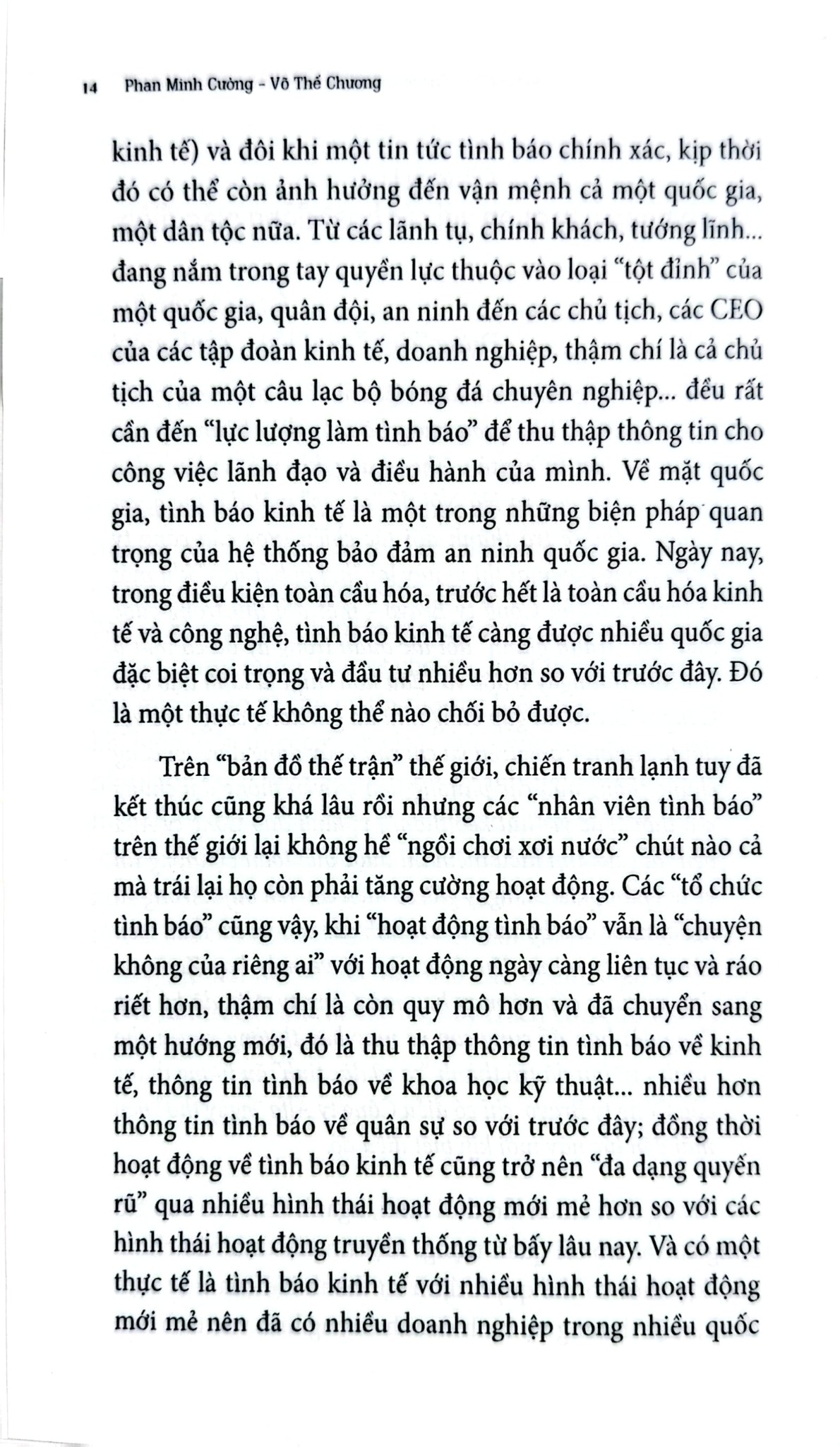 Sổ Tay Ceo - Phòng Chống Gián Điệp - Phan Minh Cường - Võ Thế Chương