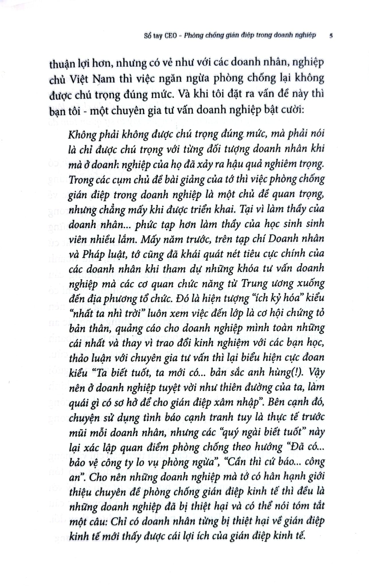 Sổ Tay Ceo - Phòng Chống Gián Điệp - Phan Minh Cường - Võ Thế Chương