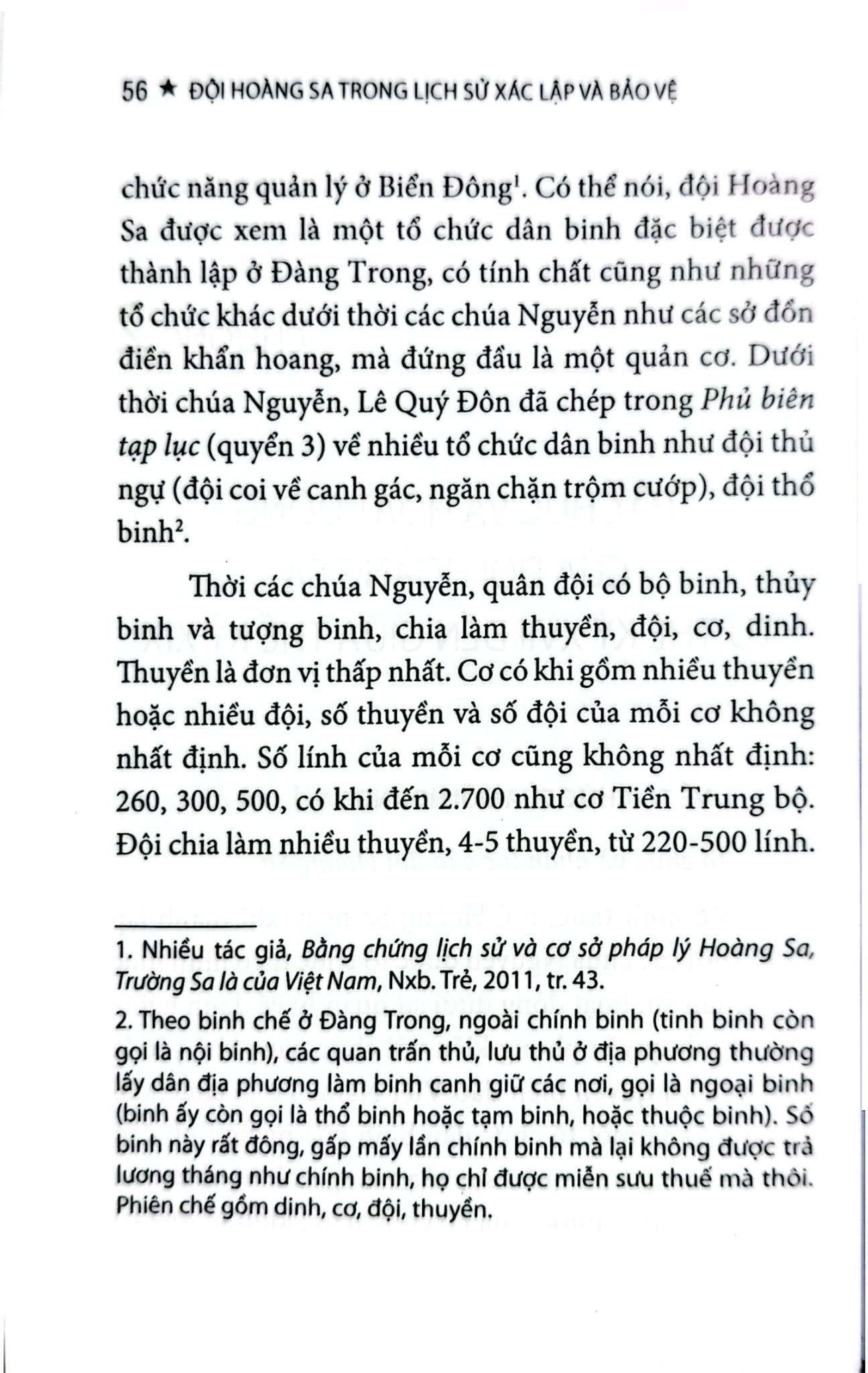 Đội Hoàng Sa - Trong Lịch Sử Xác Lập Và Bảo Vệ Chủ Quyền Biển Đảo - Trần Nam Tiến
