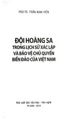Đội Hoàng Sa - Trong Lịch Sử Xác Lập Và Bảo Vệ Chủ Quyền Biển Đảo - Trần Nam Tiến