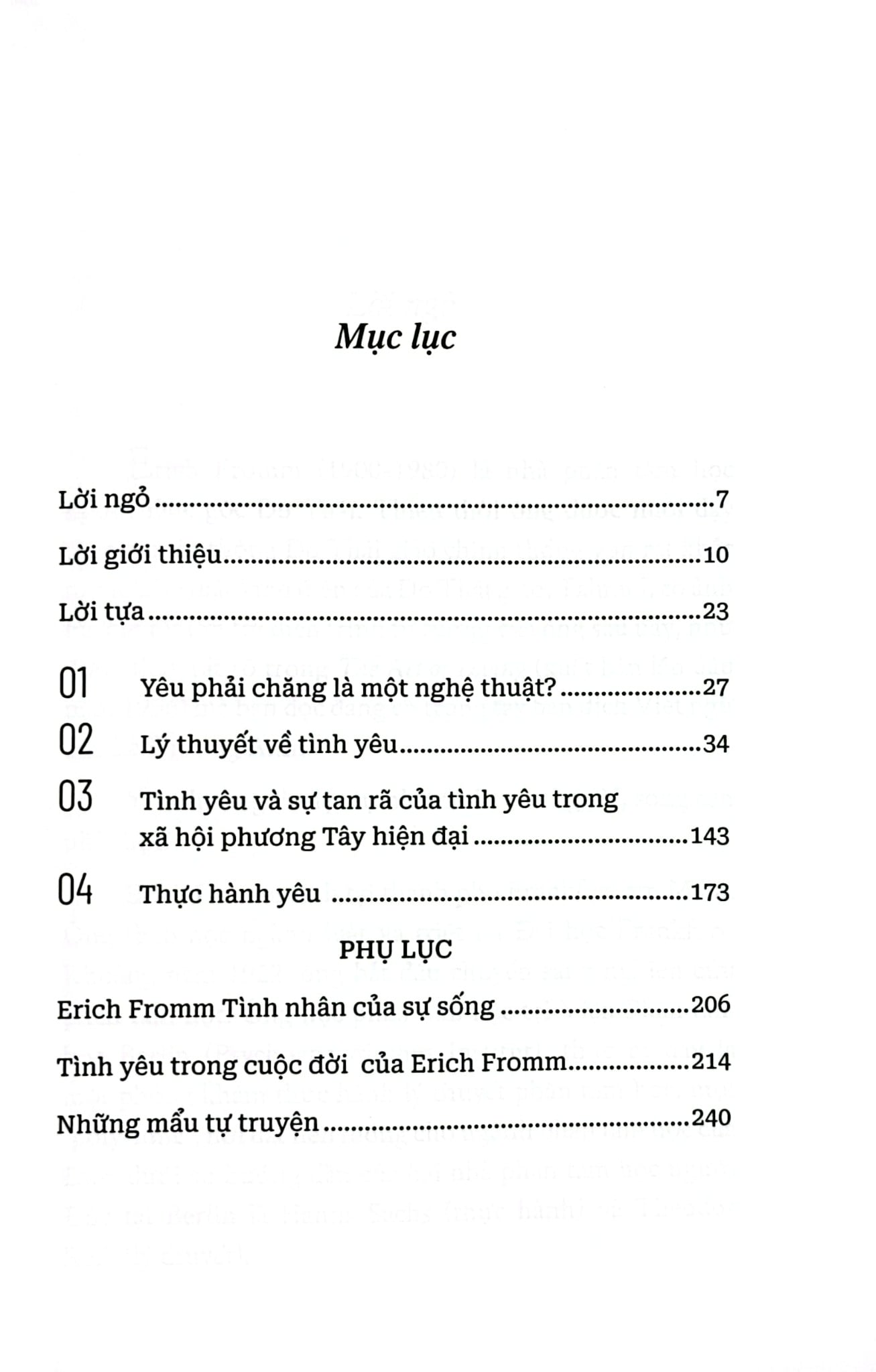 Nghệ Thuật Yêu - Erich Fromm